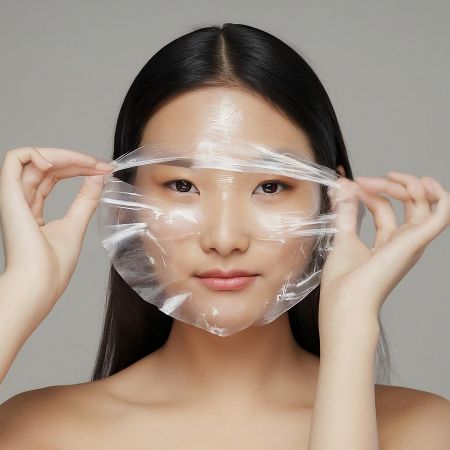Pengeluaran Topeng Keluarkan Kolagen Luminous Label Peribadi - Pengilangan Topeng Pengelupasan Kolagen OEM